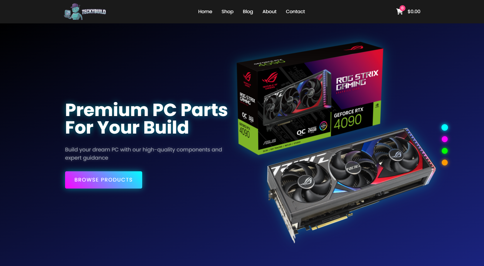 TeckyBuilds Project
